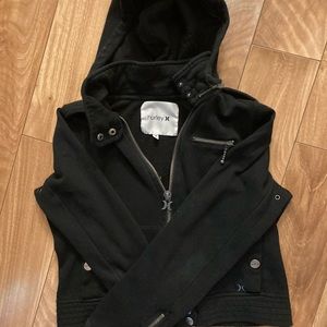 Hurley jacket with removable hood